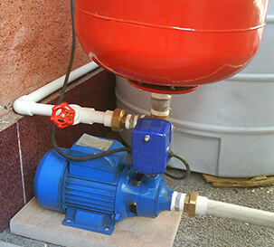 نصب تانک و پمپ آب